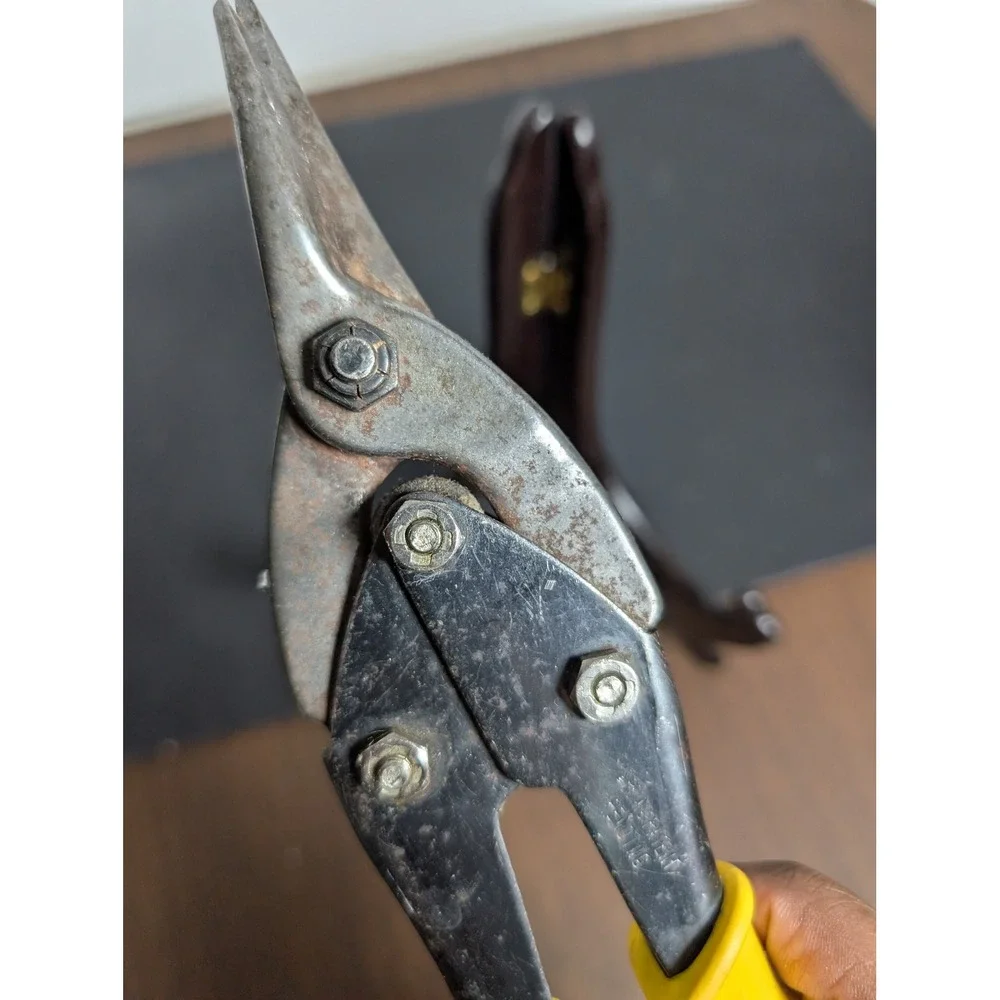 Blue-Point Tin Snips Shears Sheet Metal Aviation Cutters Straight Cut